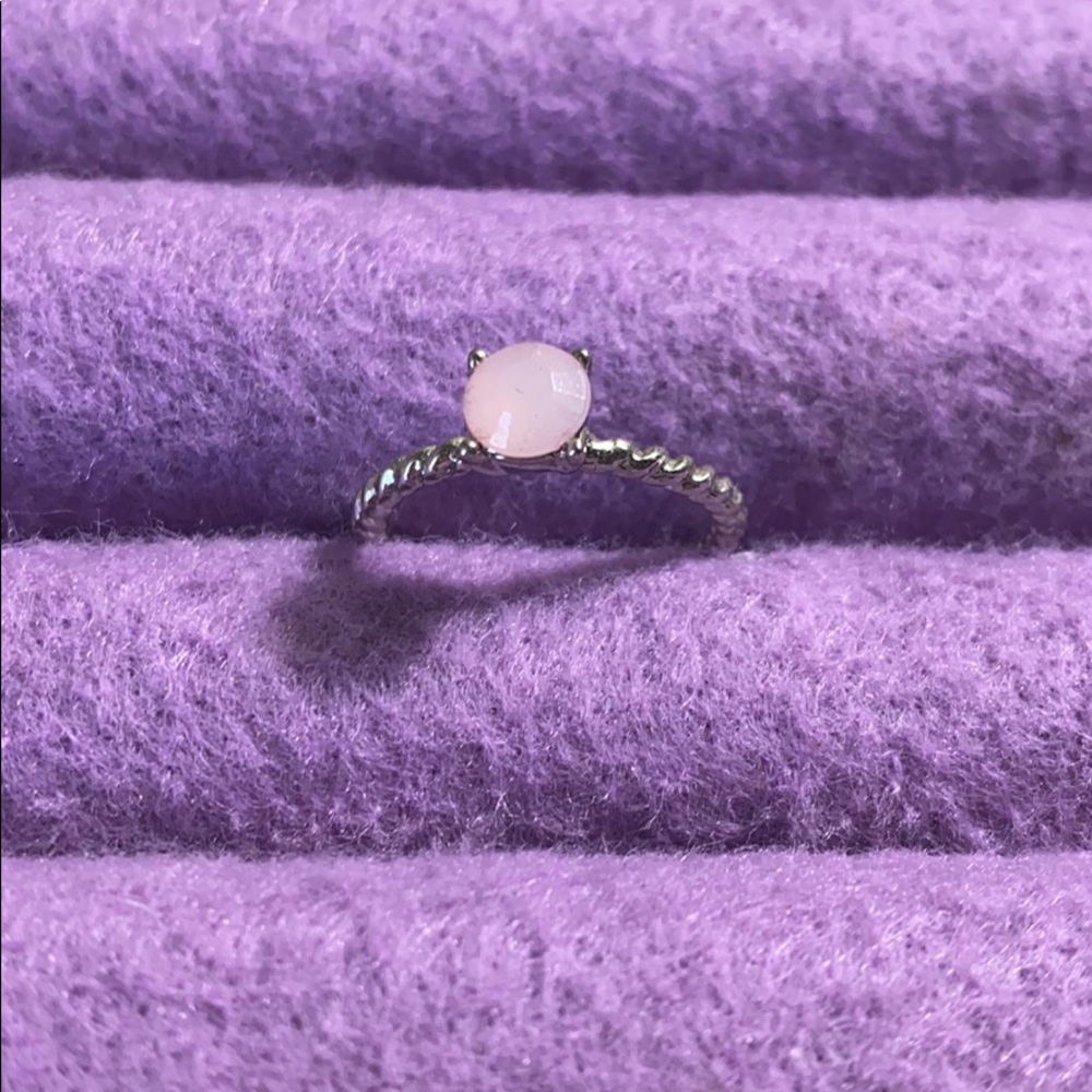 simple pink ring